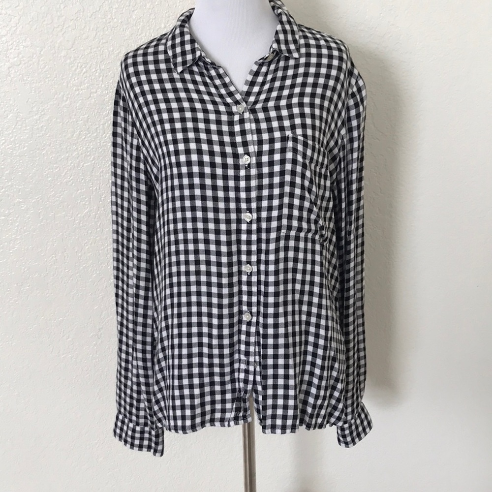 Plaid Button Down Shirt Size size Large